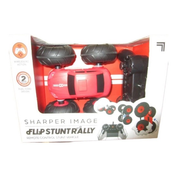 ✅ Sharper Image Remote Control RC Cars Flip Stunt Rally Car Toy for Kids, - Picture 3 of 11